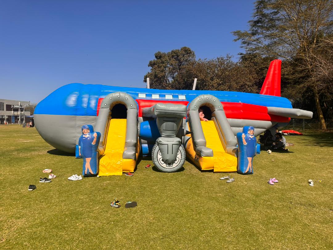 Stationary Airplane Play Structure for Children